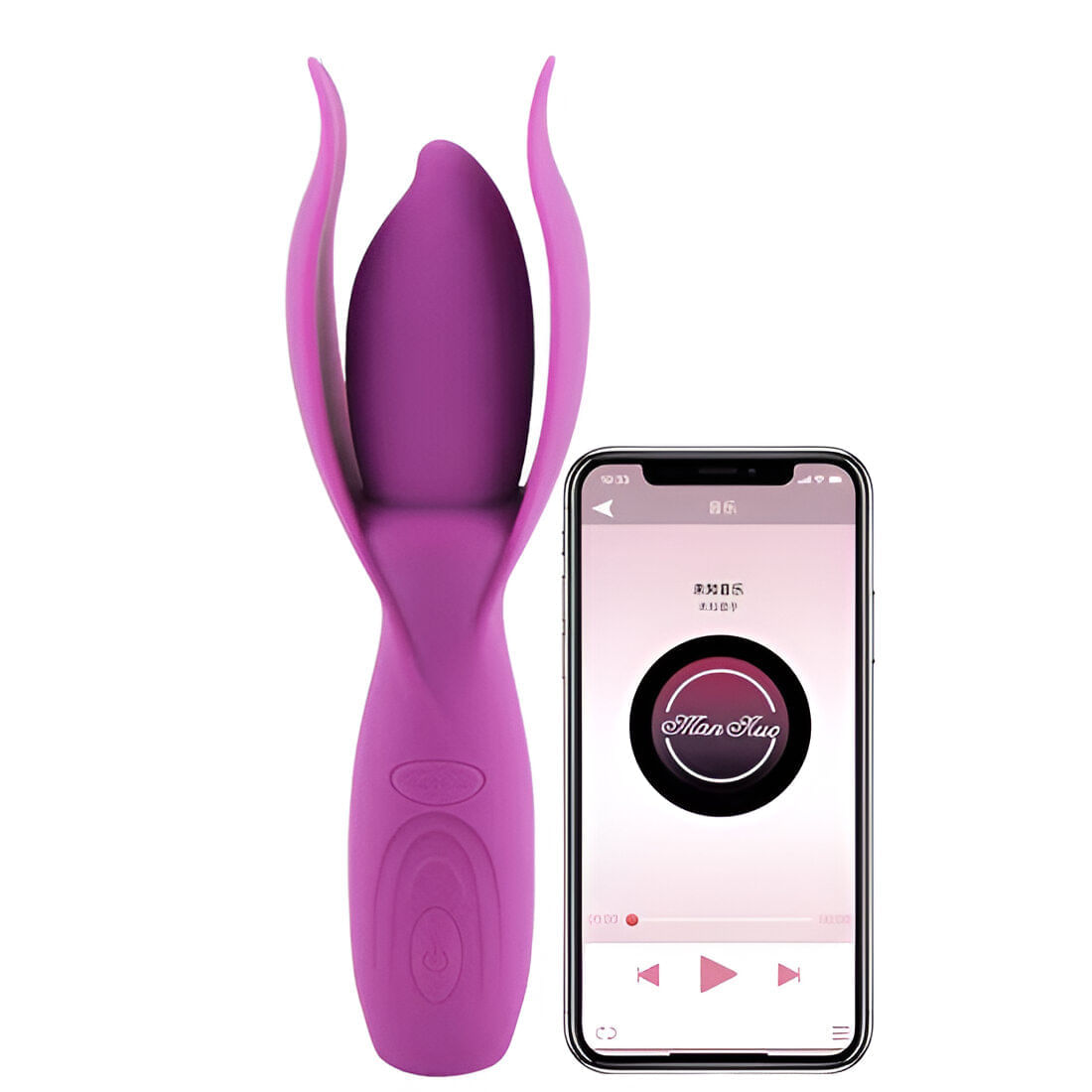 Vibrador interactivo tani mannuo morado img #1