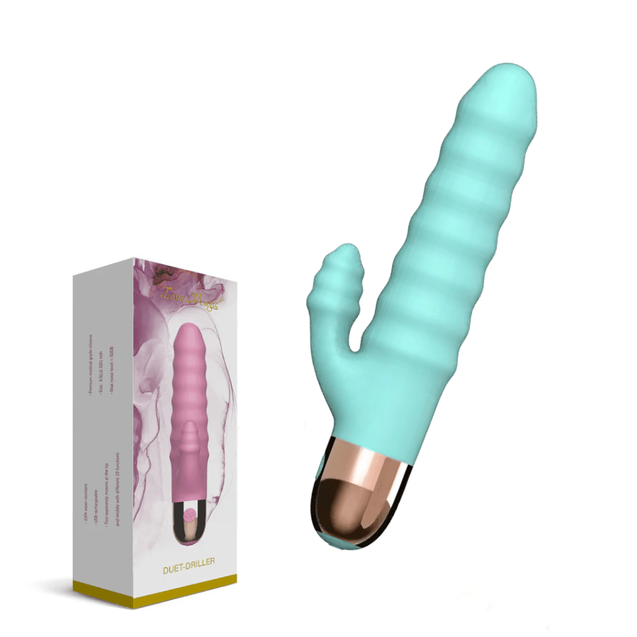 Vibrador duet driller azul img #1