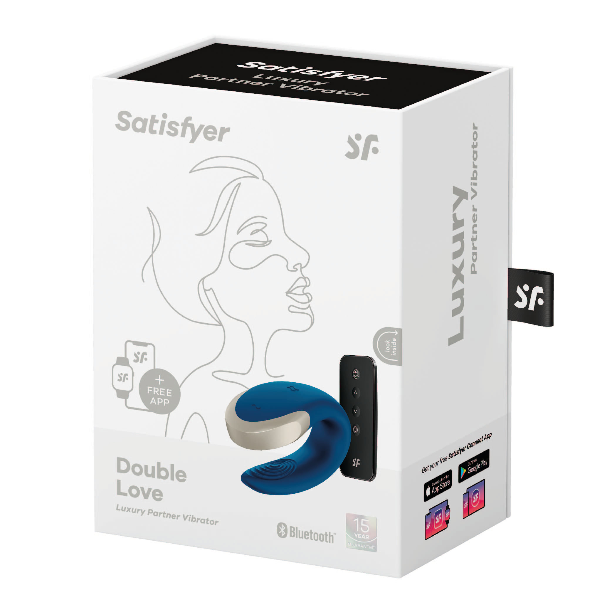 Vibrador double satisfyer love azul img #2