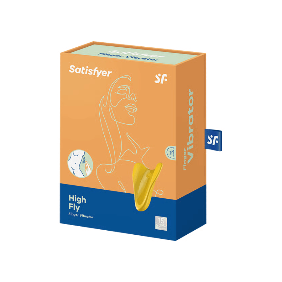 Vibrador de dedo satisfyer high fly amarillo img #6