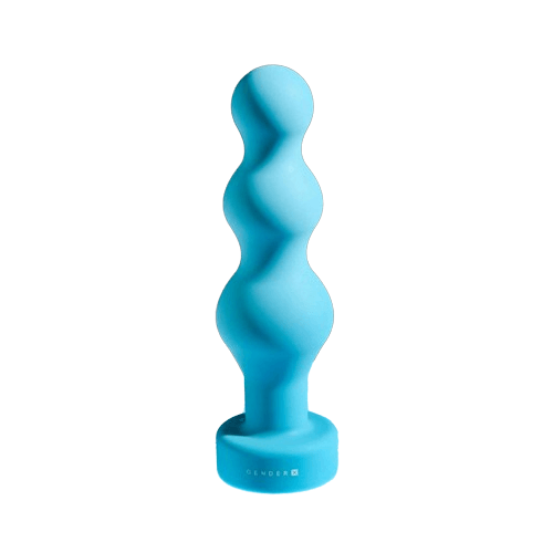 Plug anal con vibracion triple esfera gender x img #1
