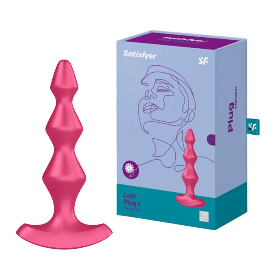 Plugs anales satisfyer lolli 1 rojo img #1