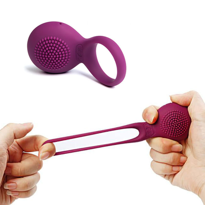 Anillo vibrador para el pene svakom tyler morado img #8