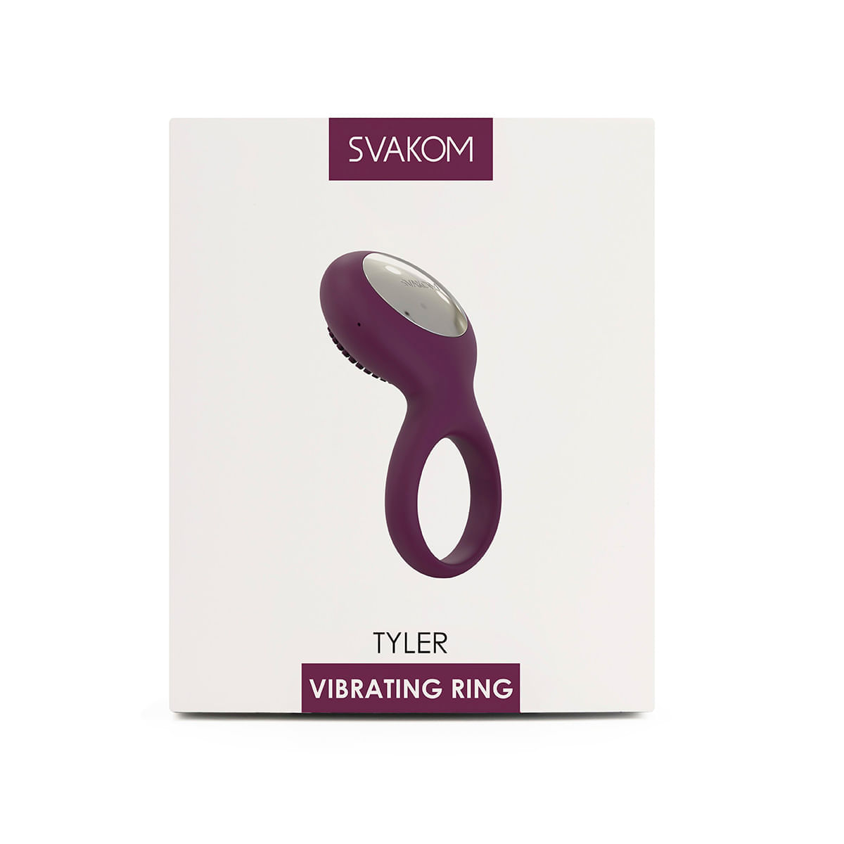 Anillo vibrador para el pene svakom tyler morado img #9