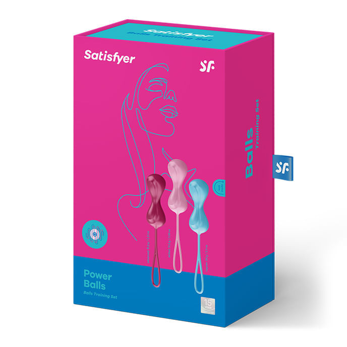 Bolas kegel satisfyer power balls tricolor img #2