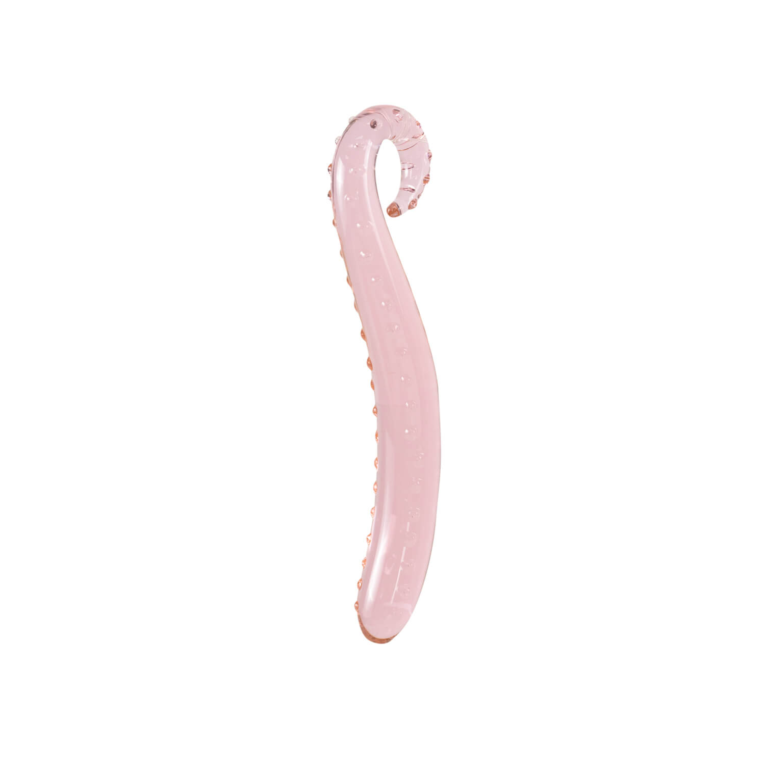 Dildo de vidrio camtoyz blysco rosado 20 cm img #1