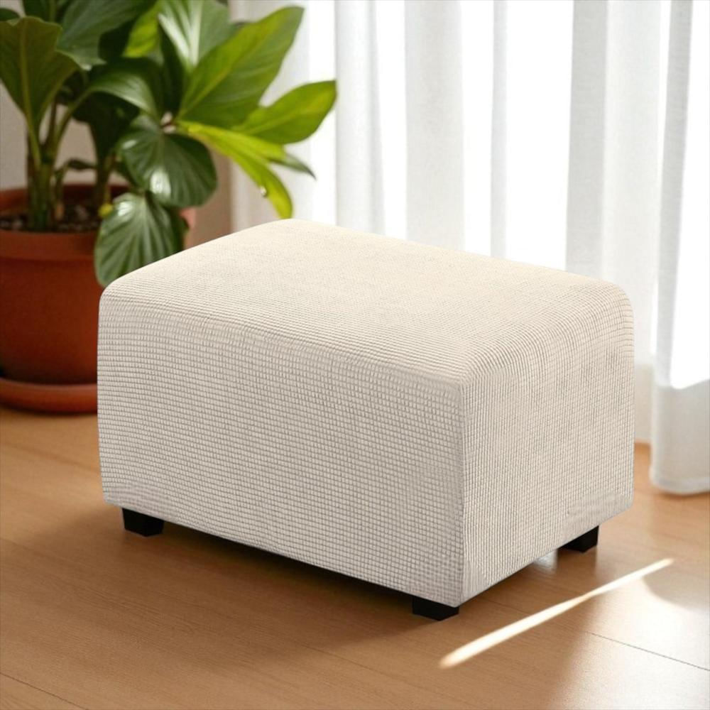 Puff Decorativo 80X40 Beige img #1