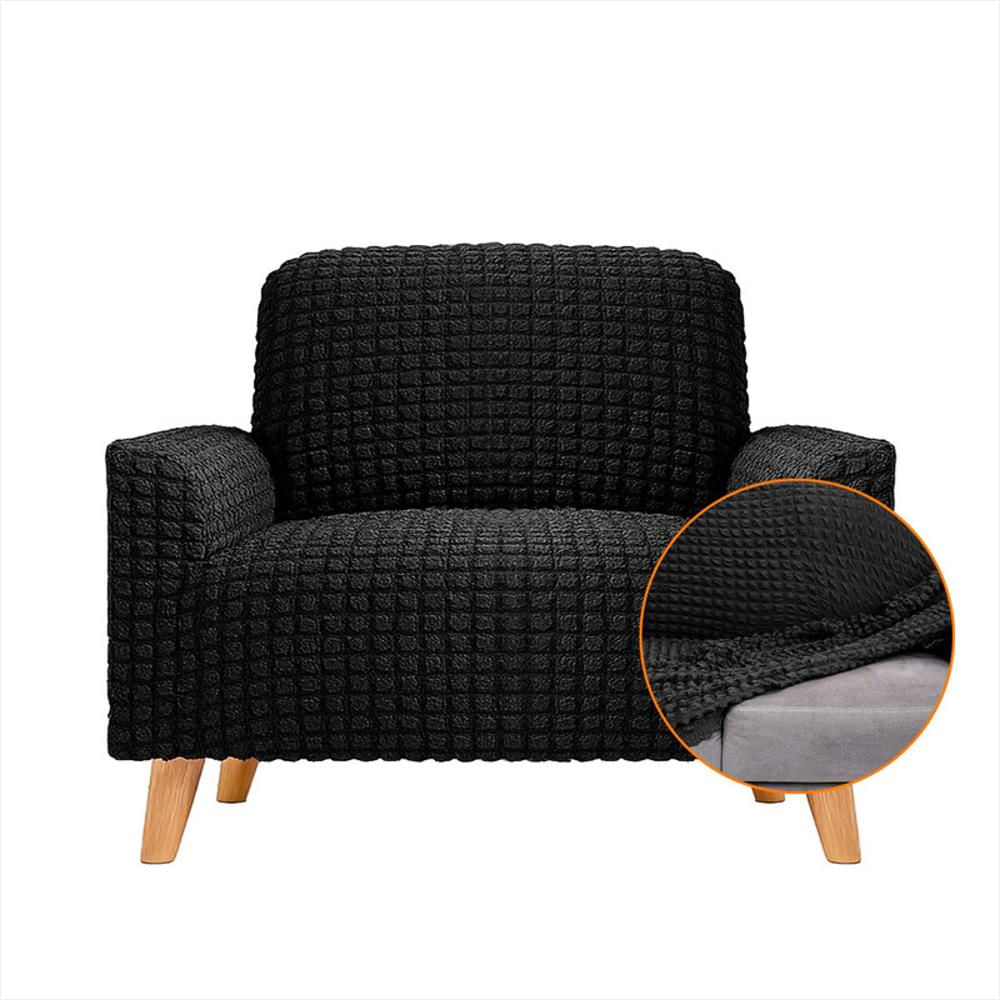 Protector De Sofá Un Puesto Tela Elástica Lavable Resistente img #1
