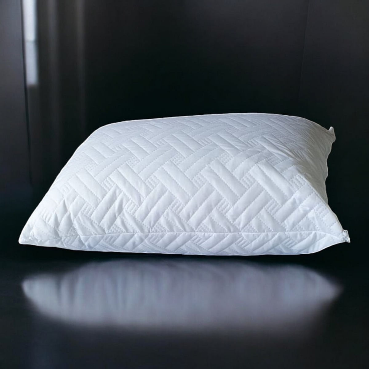 Almohada Alta con Funda Gruesa 65x45x16 cm img #2