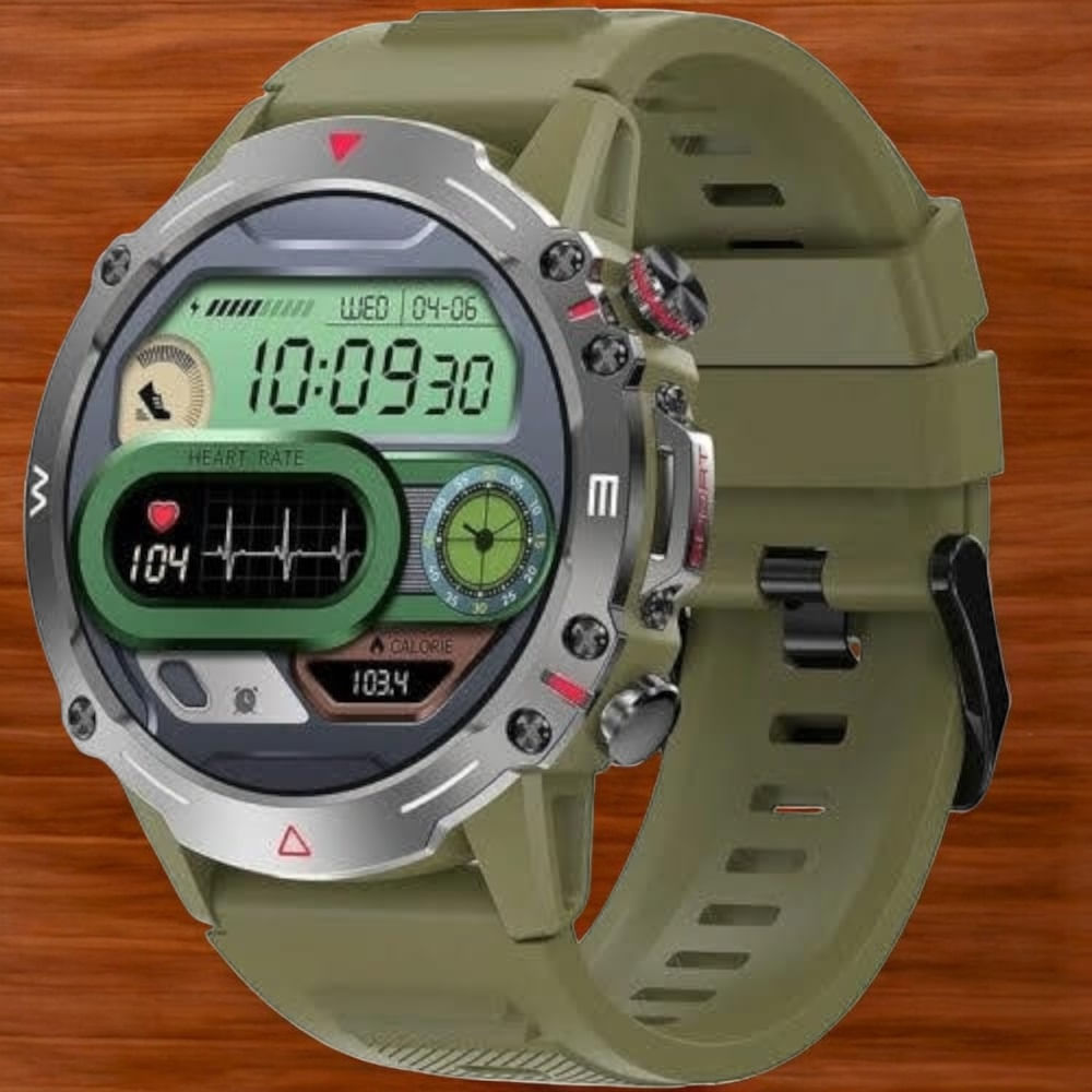 Reloj Smartwatch Con Doble Pulso HK87 Verde img #2