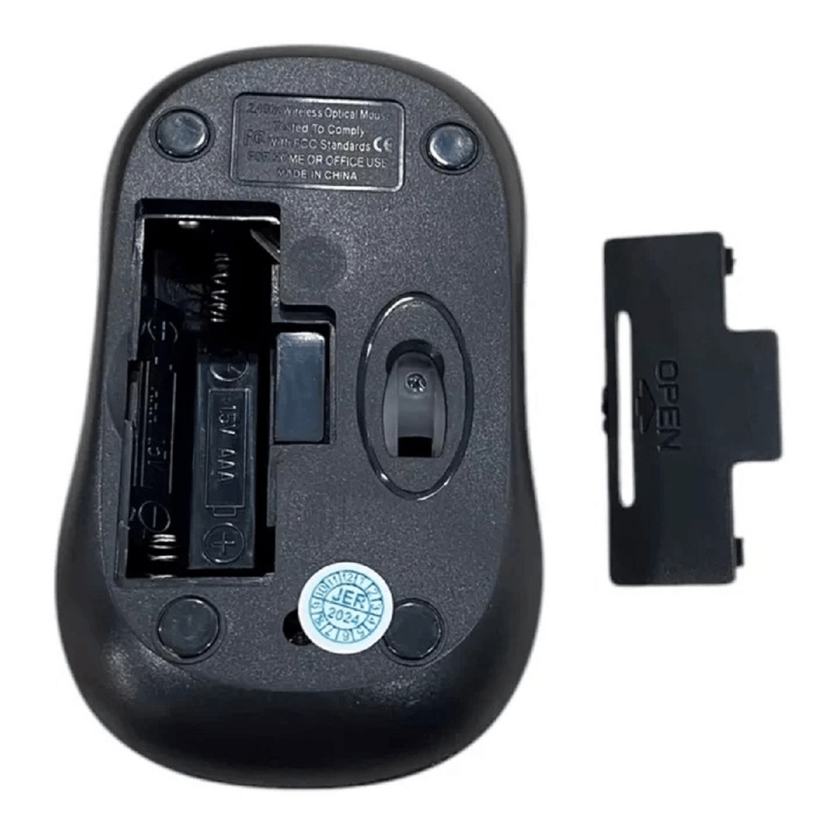Mouse Inalámbrico Jertech De Pilas JR9 img #2