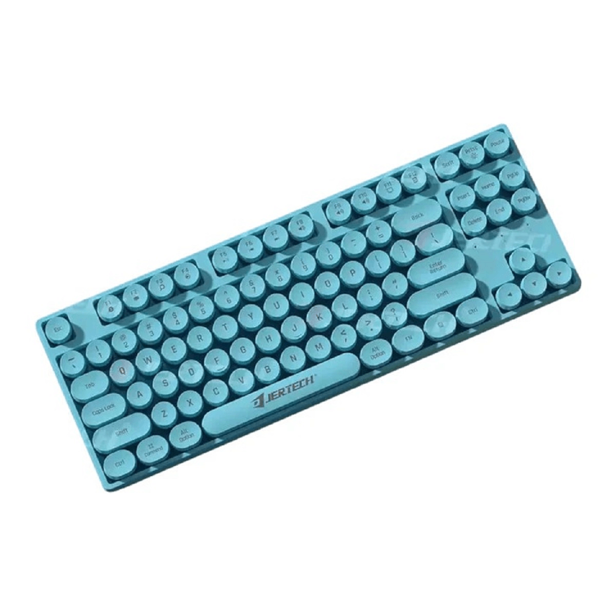 Teclado Gamer Alámbrico Retroiluminación DK600A Azul img #1