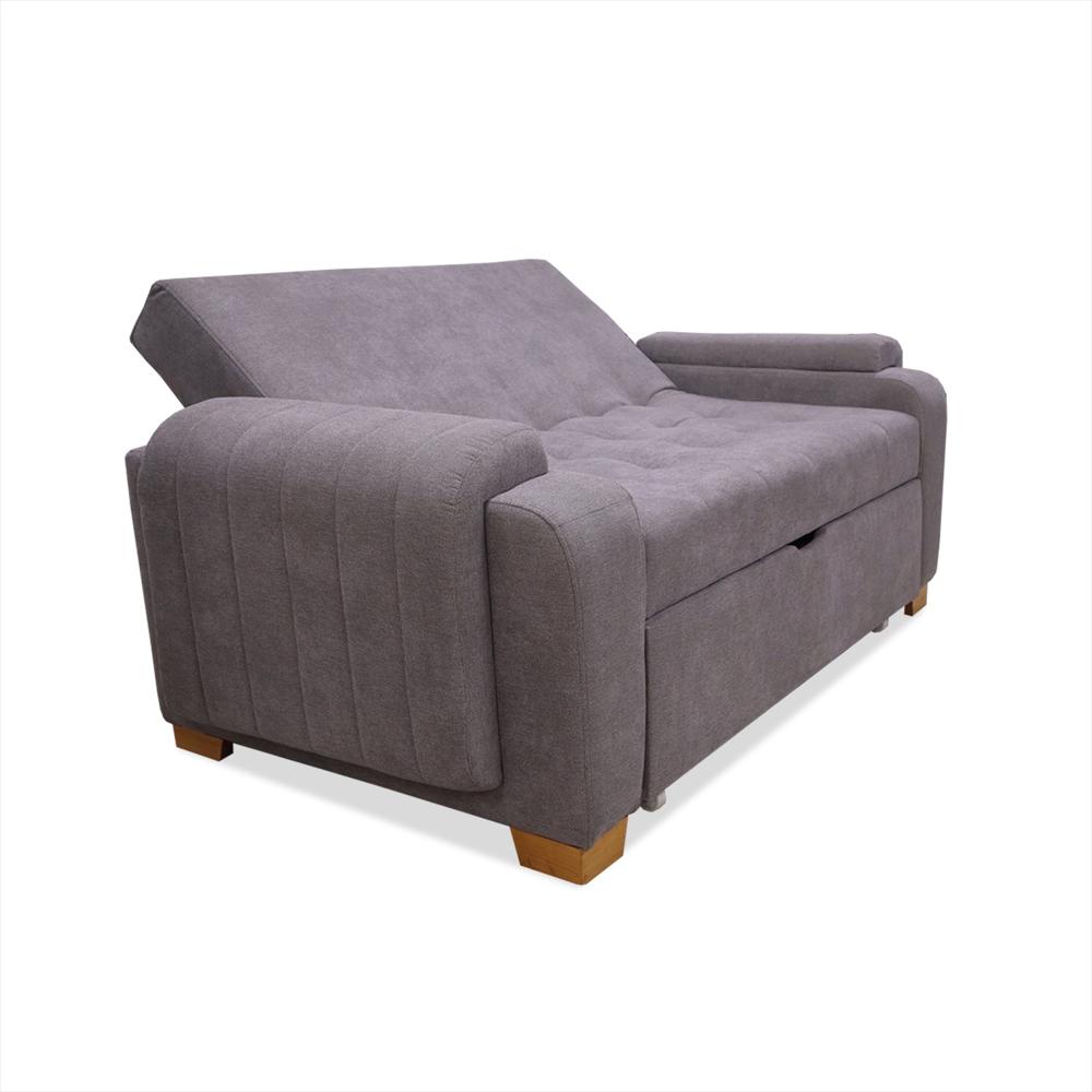 Sofacama Multifuncional Stauffer Gris + Cojines img #3