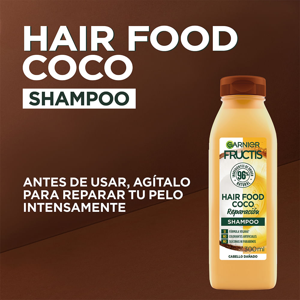 Pack Hair Food Coco Fructis Shampoo + Mascarilla img #2