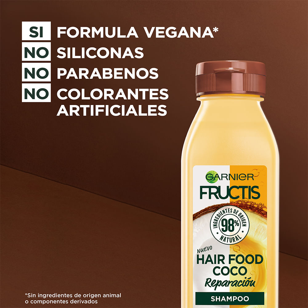 Pack Hair Food Coco Fructis Shampoo + Mascarilla img #4