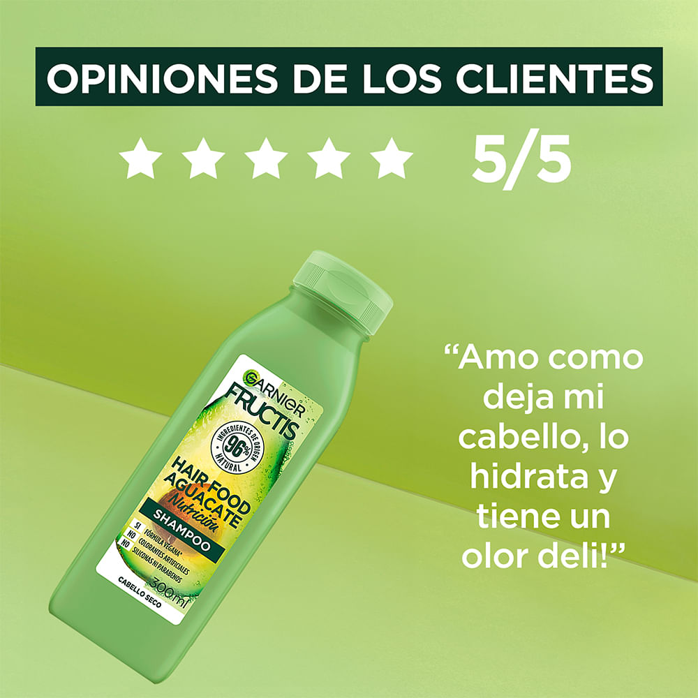 Pack Hair Food Aguacate Fructis Shampoo + Mascarilla img #4