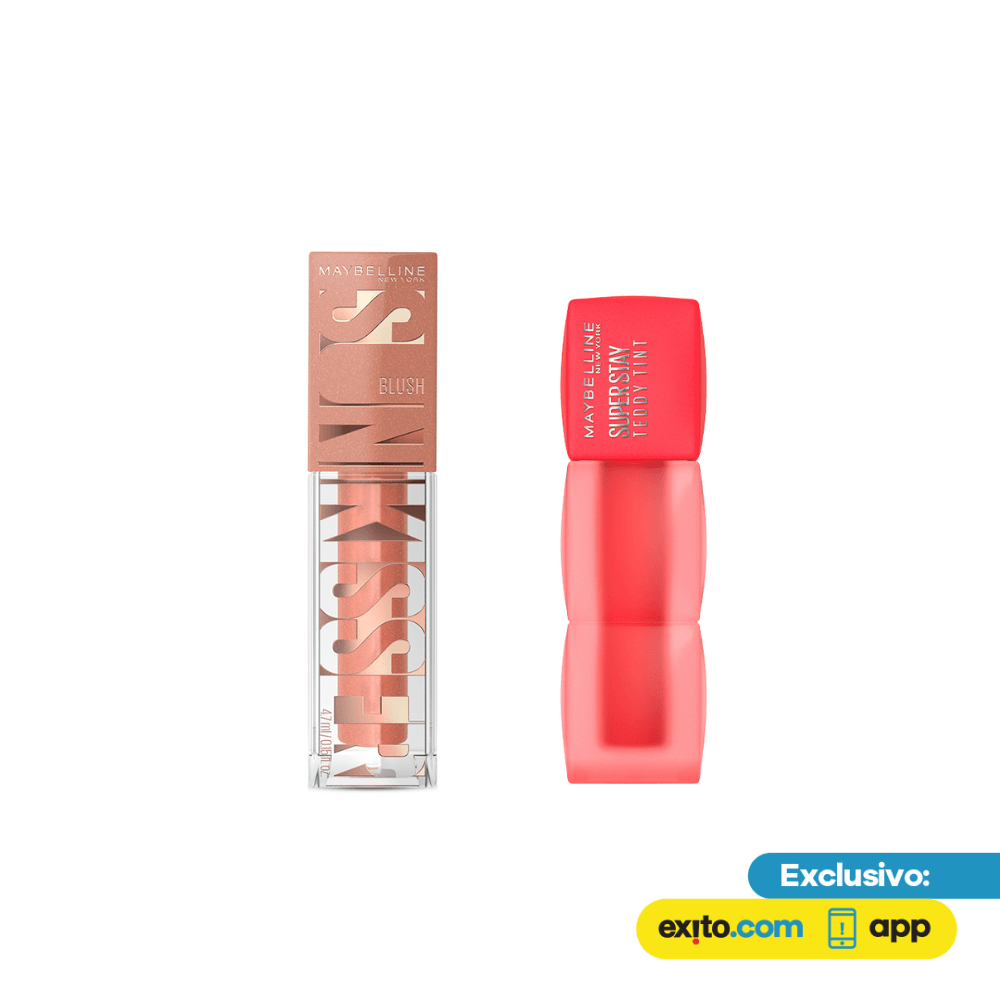 Pack Labial Teddy Tint July Forever + Sunkisser Sol Un Maybelline img #1