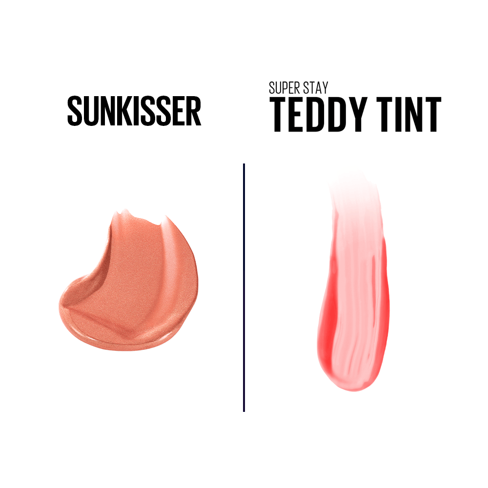 Pack Labial Teddy Tint July Forever + Sunkisser Sol Un Maybelline img #3