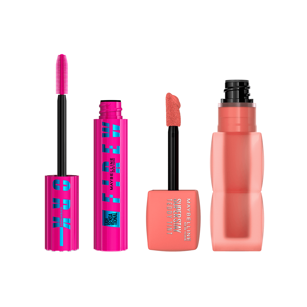 Pack Pestañina Firework + Teddy Tint Baby Tee Maybelline img #2