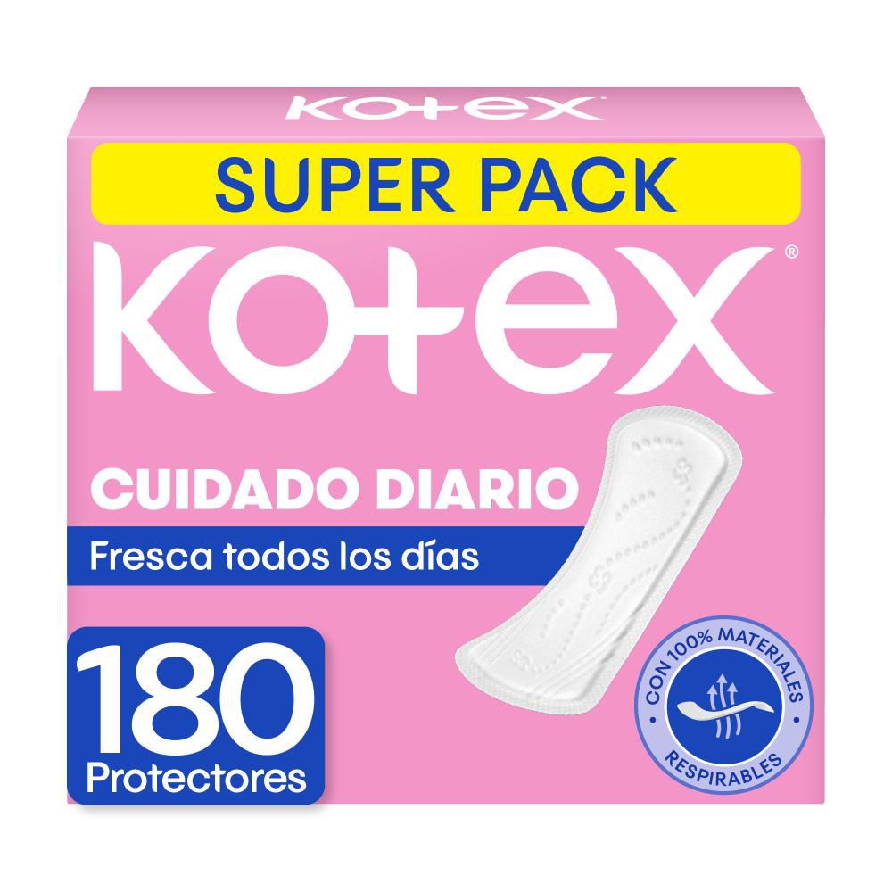 Protectores KOTEX cuidado diario (180  und) img #1