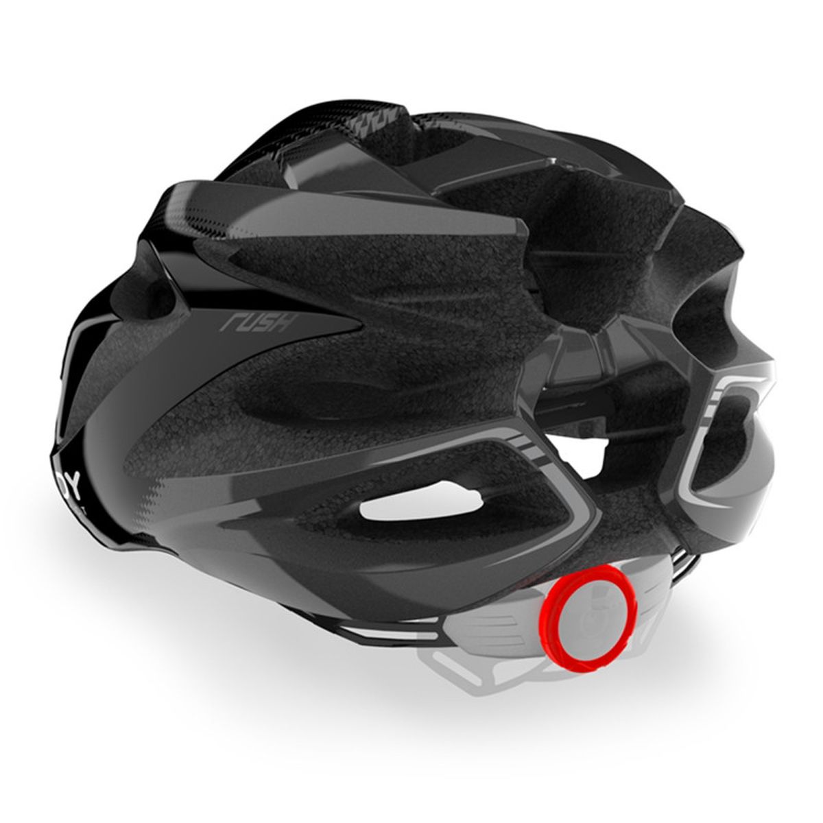 Casco de Ciclismo Rudy Project Rush Black-Titanium Shiny img #2