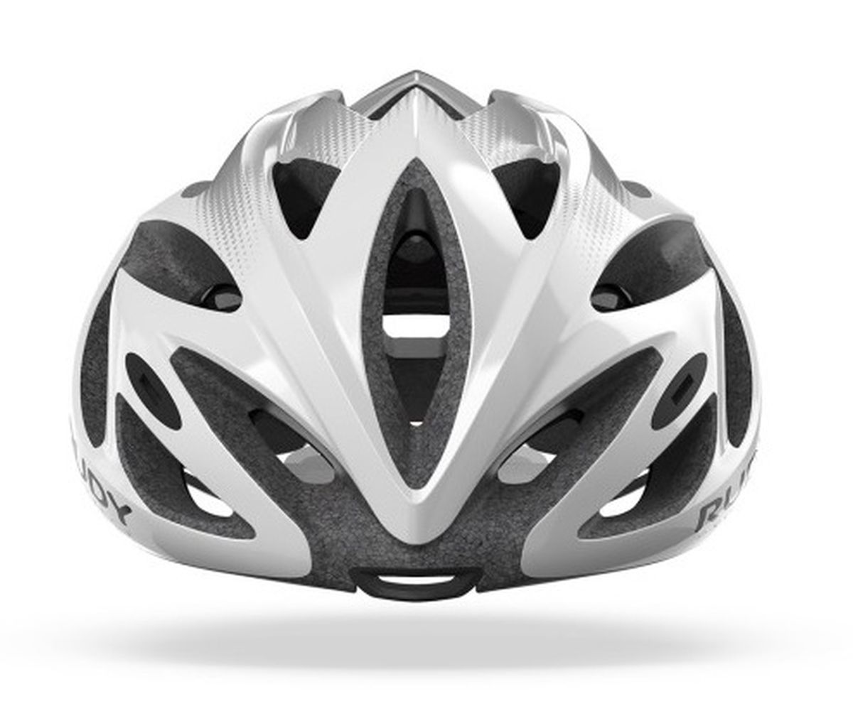 Casco de Ciclismo Rudy Project Rush White-Silver Shiny img #2