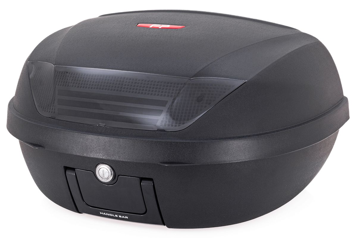 Maletero Mastech Crosser Case Negro Humo para Moto/Dos Casco img #1