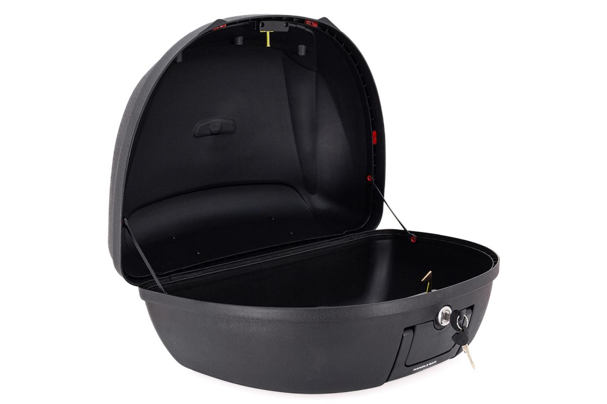Maletero Mastech Crosser Case Negro Humo para Moto/Dos Casco img #4