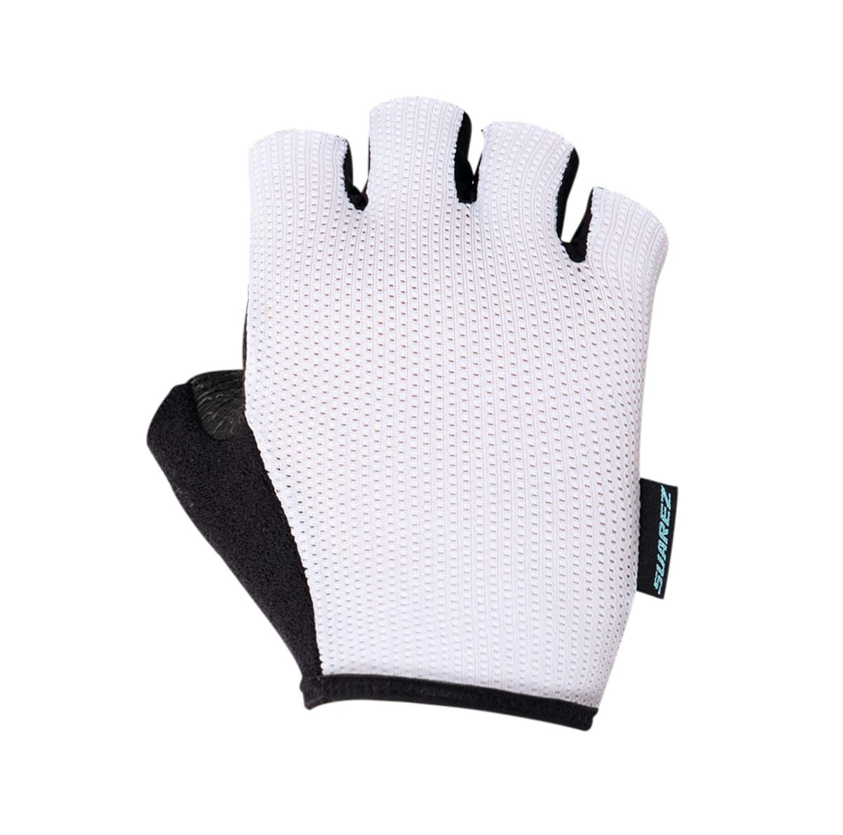 Guantes De Ciclismo Cortos Suarez Sallow White img #2
