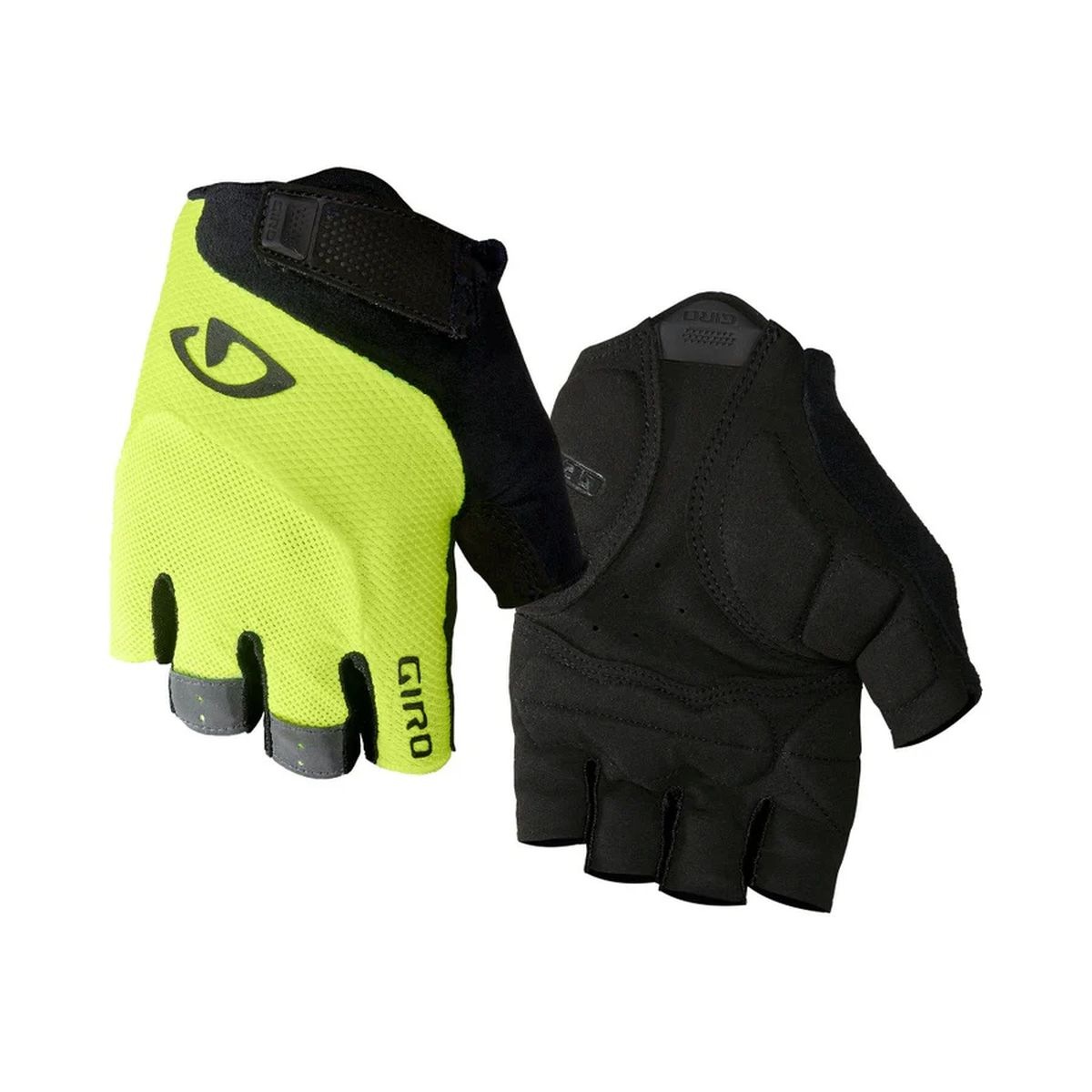 Guantes Ciclismo Giro Bravo Gel D/C Amarillo img #1