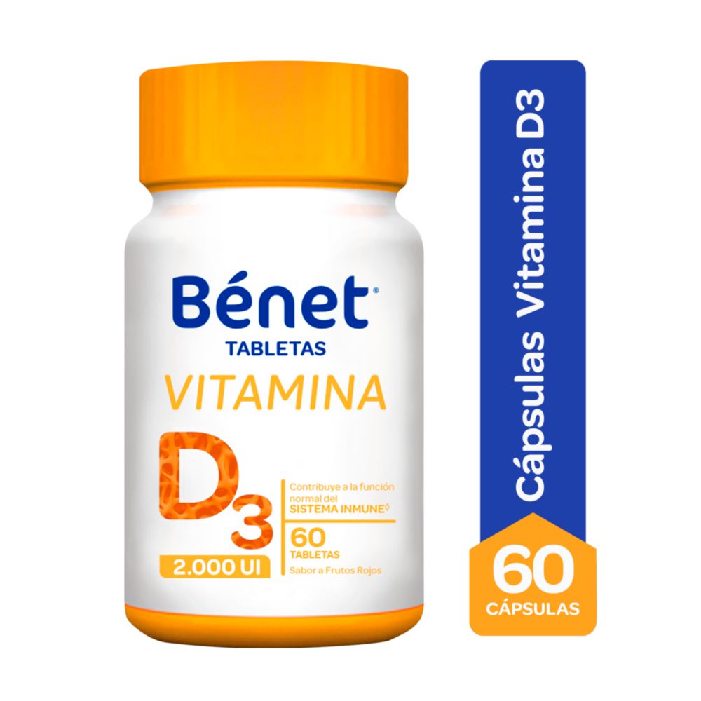 Vitaminas BENET D3 (60  und) img #1