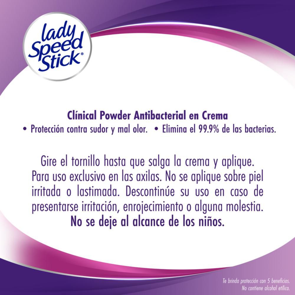Desodorante LADY SPEED STICK mujer crema (30  gr) img #7