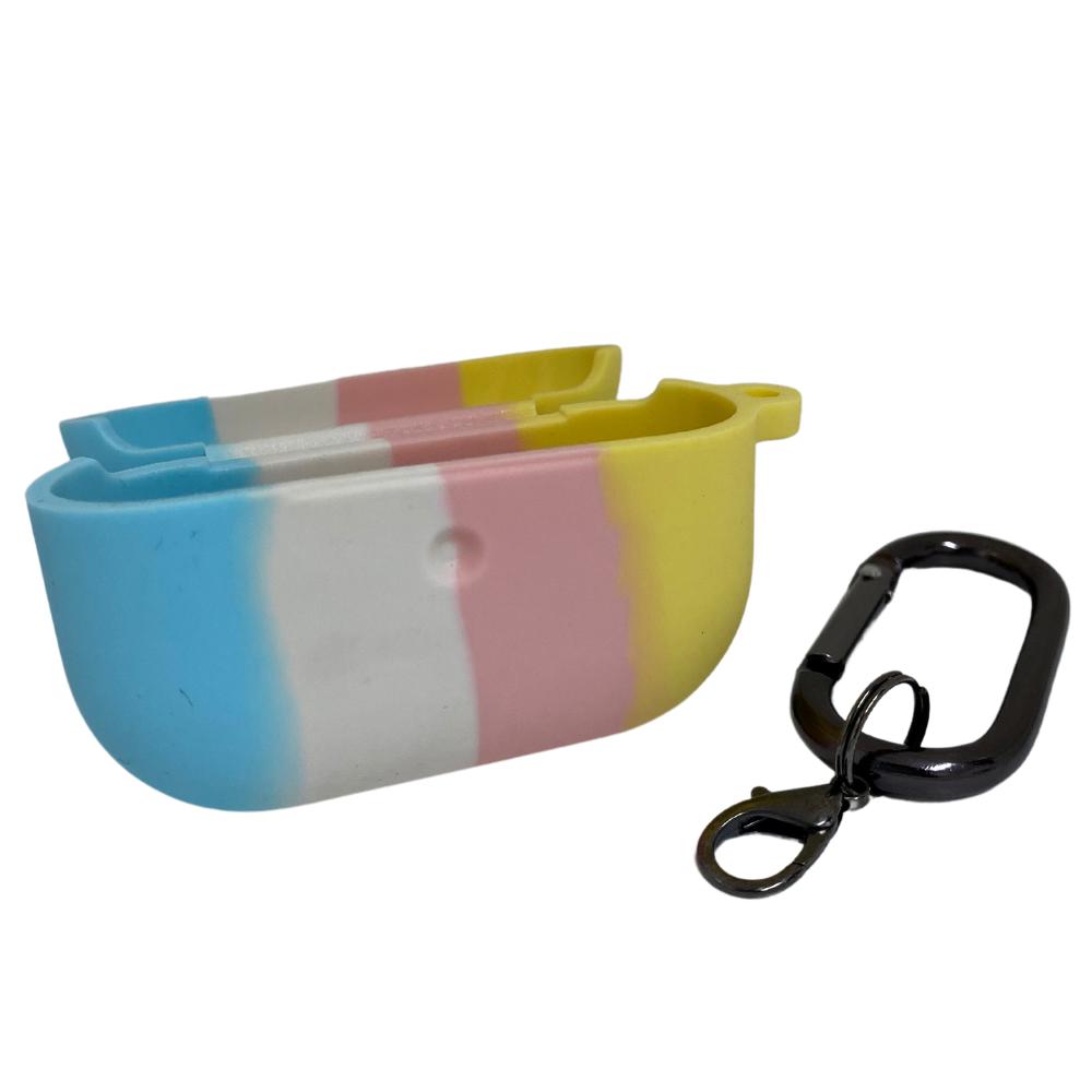 Forro Protector Airpods Pro Multicolor Azul Cielo img #3