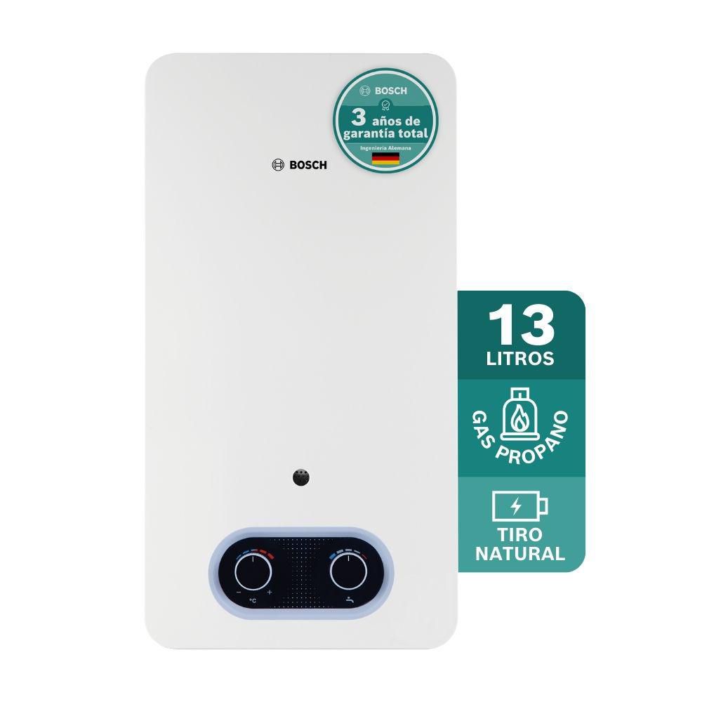 Calentador 13L GLP TIRO NAT BOSCH 773350004 img #1