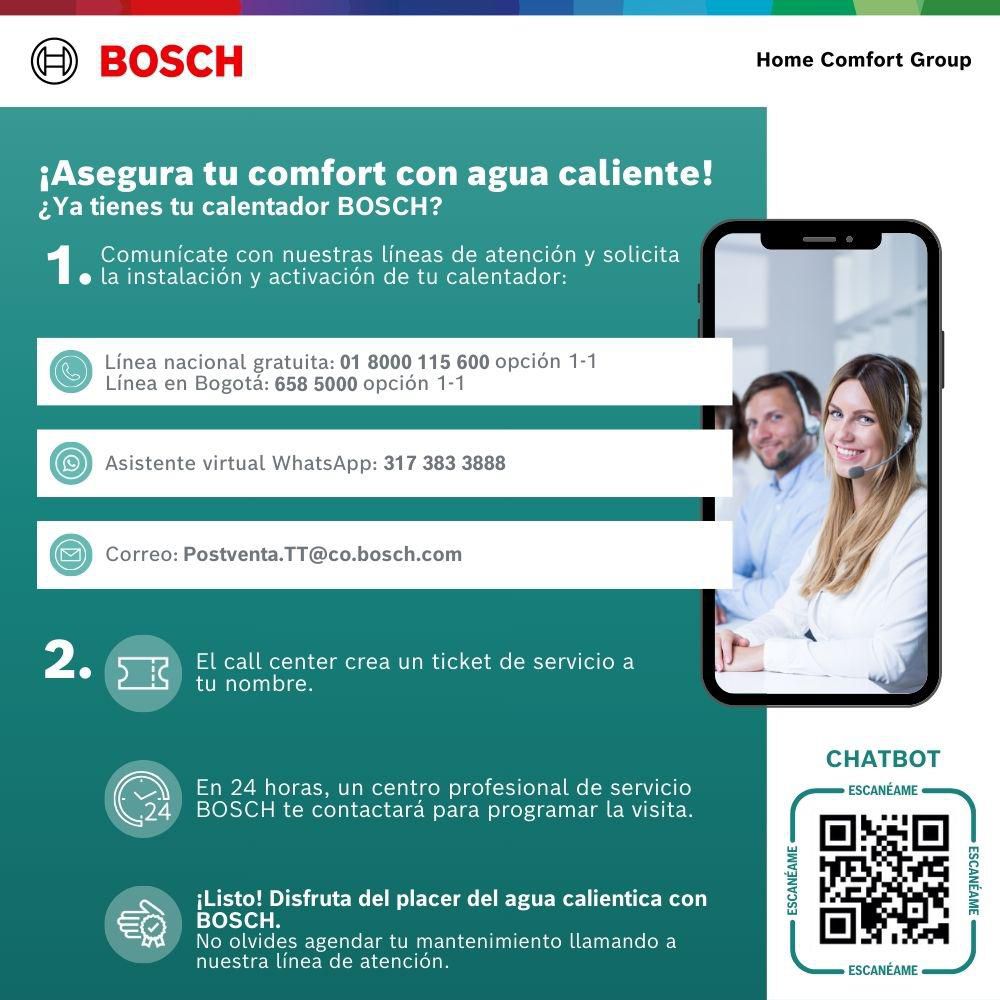 Calentador 13L GLP TIRO NAT BOSCH 773350004 img #8