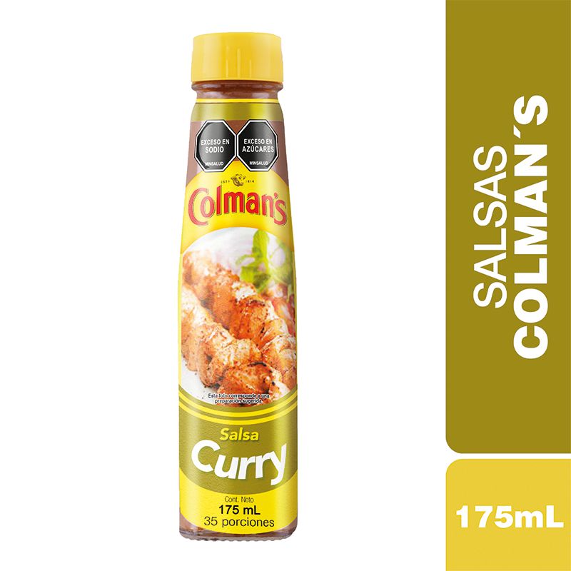 Salsa curry COLMANS botella (175  ml) img #1
