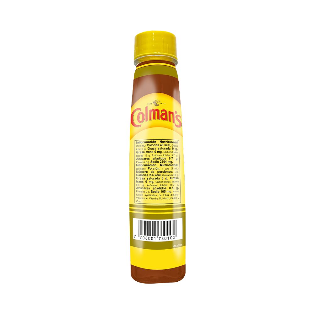 Salsa curry COLMANS botella (175  ml) img #3