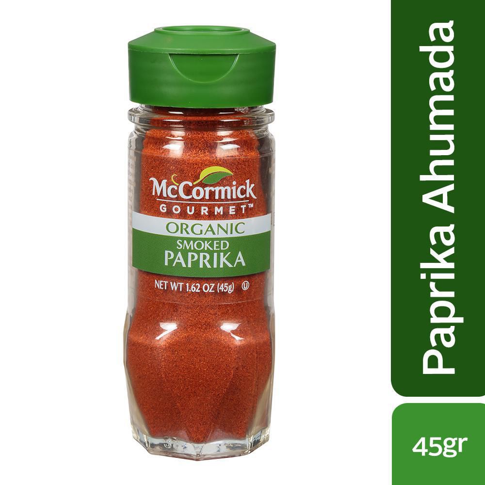 Paprika MCCORMICK MARCA EXCLUSIVA ahumada gourmet (45  gr) img #1