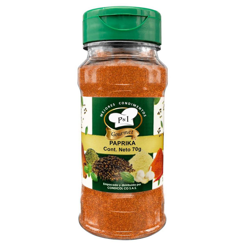 Condimentos P & I GOURMET paprika (70  gr) img #1