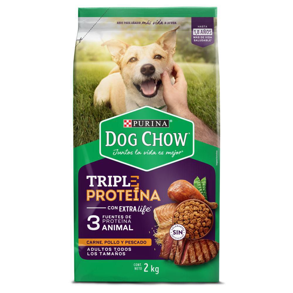 Alimento Sin Colorantes PURINA DOG CHOW 2000  gr img #1