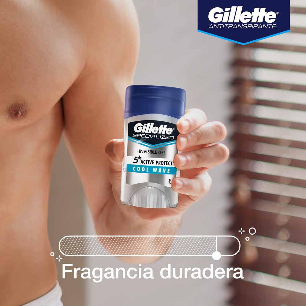 Desodorante GILLETTE gel specialized cool wave (45  gr) img #3