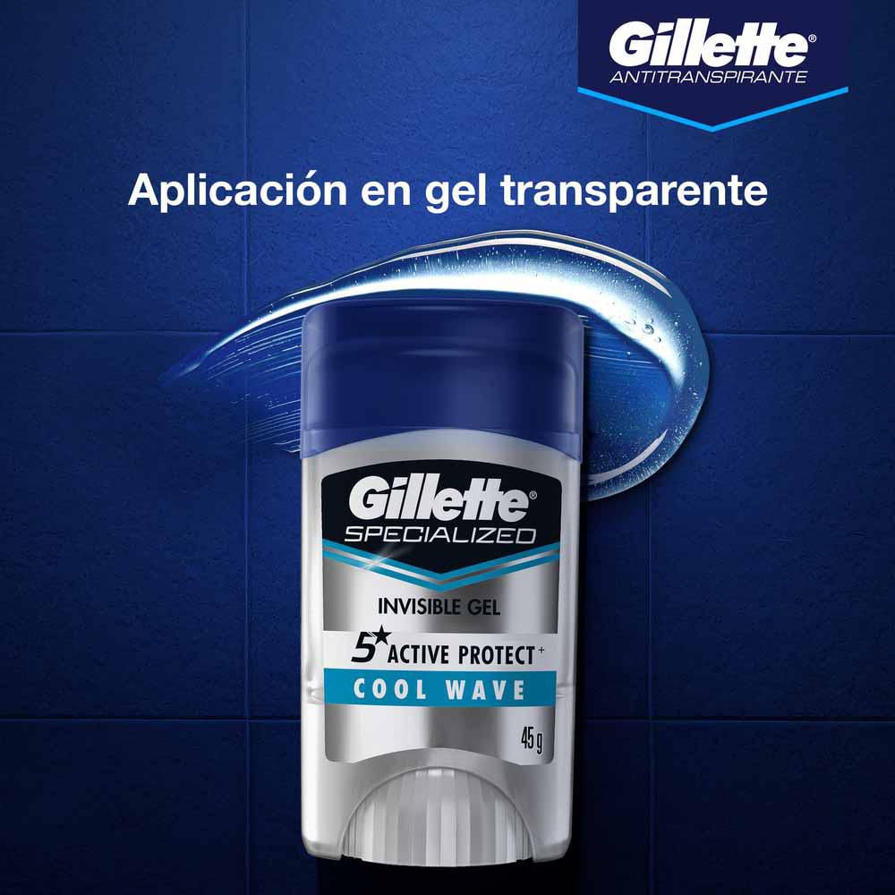 Desodorante GILLETTE gel specialized cool wave (45  gr) img #6