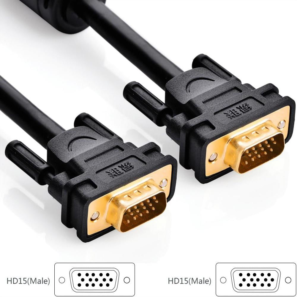 Cable Vga Macho A Macho 1.5M (Negro) img #3