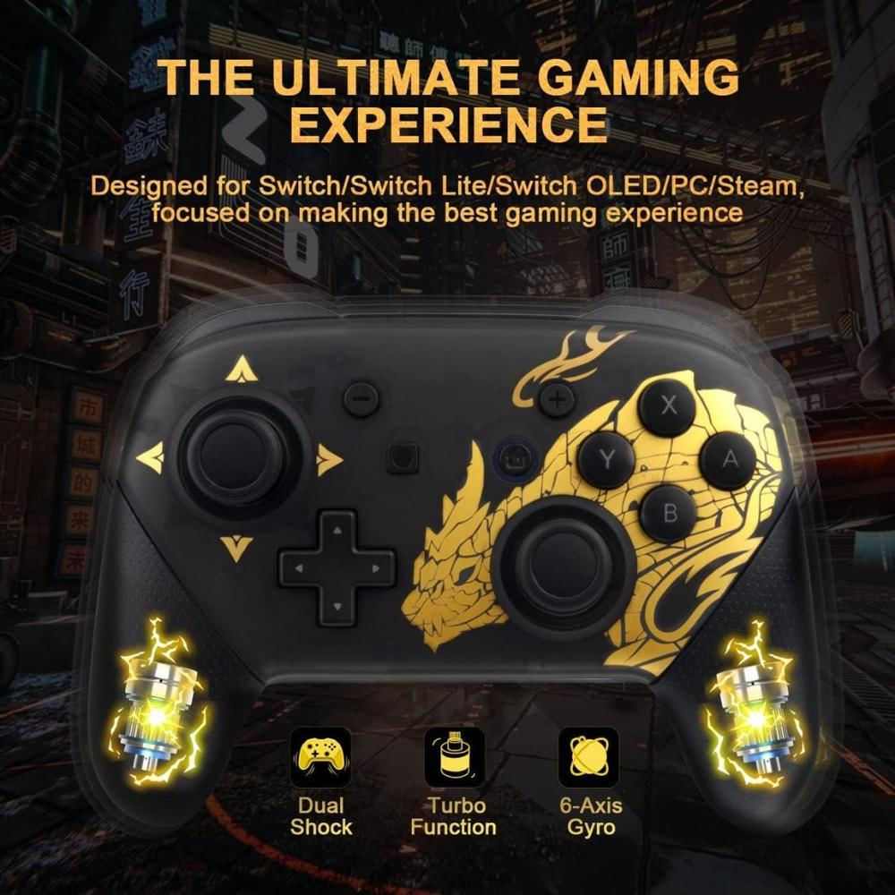 Joystick De Control Inalámbrico Para Nintendo Switch Pro Aaa img #3