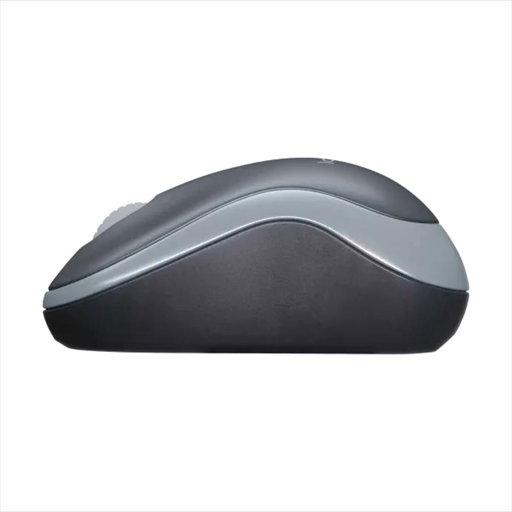Mouse Inalámbrico Logitech M185 Gris Negro img #3