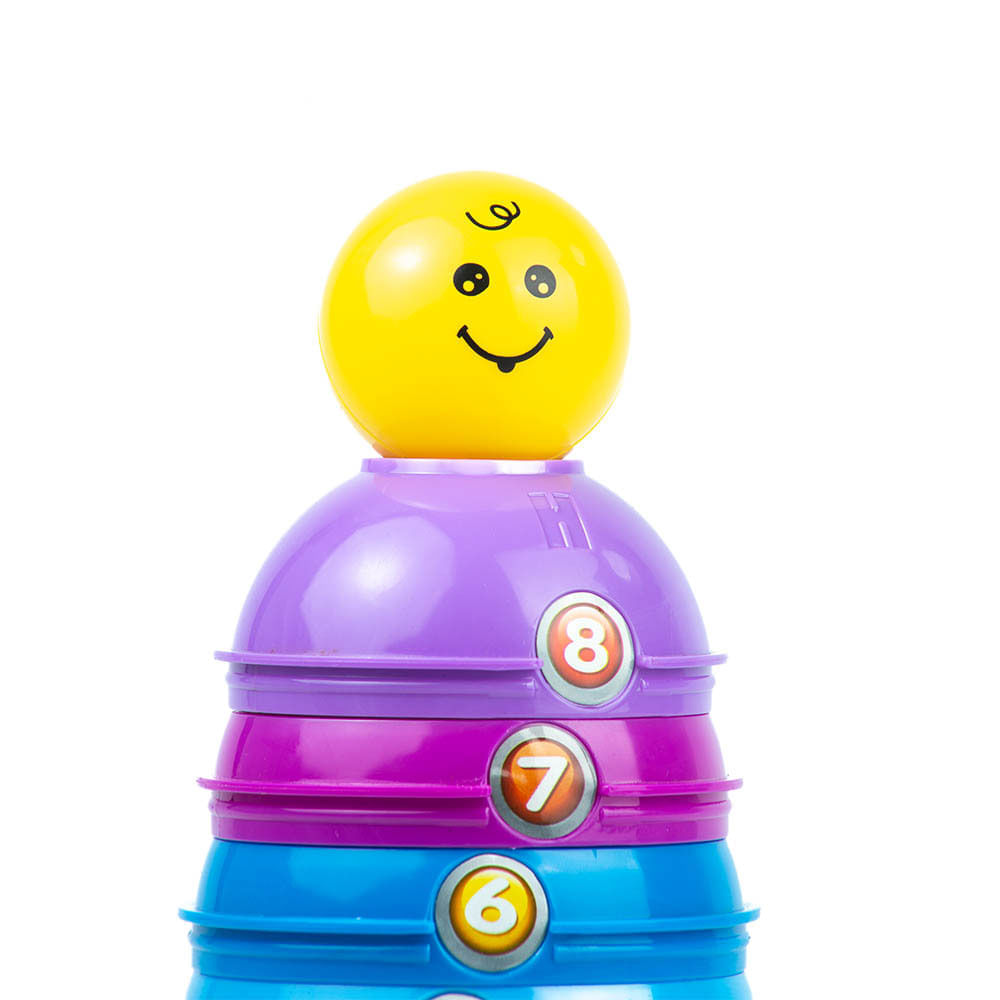 Set de Tazas Apilables para Bebés con Sonajero Incluido 10 Piezas img #2