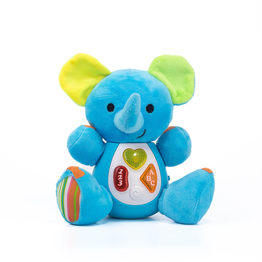 Peluche Interactivo elefante con Luces y Sonidos Educativos img #1