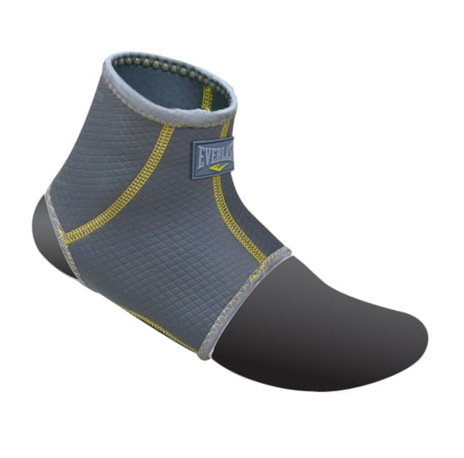 Tobillera Deportiva Basica De Neopreno Everlast Gris img #1