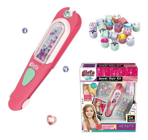 Kit Aplicador de Gemas y Joyas para decorar Creatividad Infantil img #1