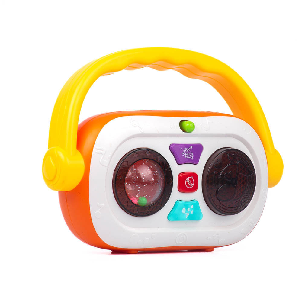 Radio de Juguete para Bebés con Luces y Sonidos Divertidos img #1